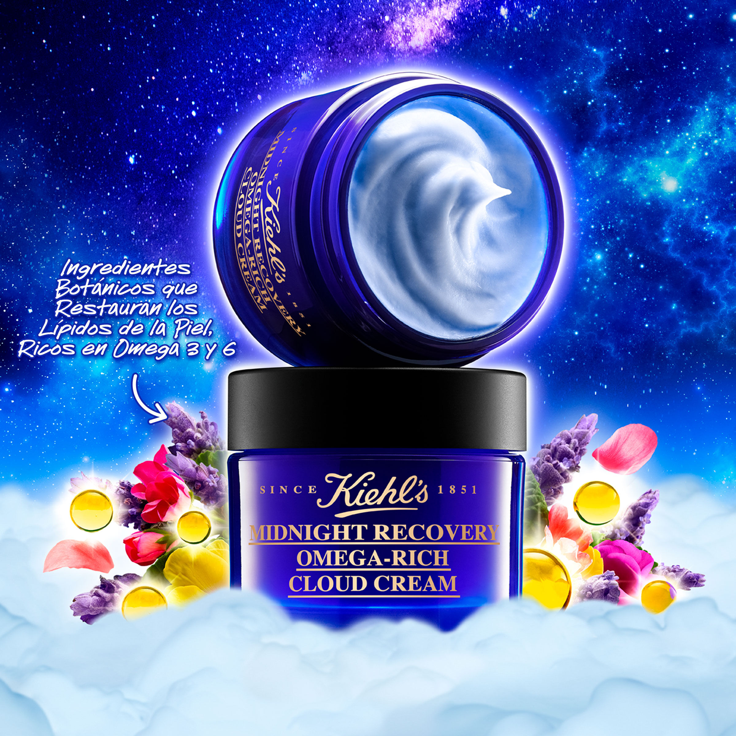 Crema Nube Rica en Omega Midnight Recovery | Kiehl's
